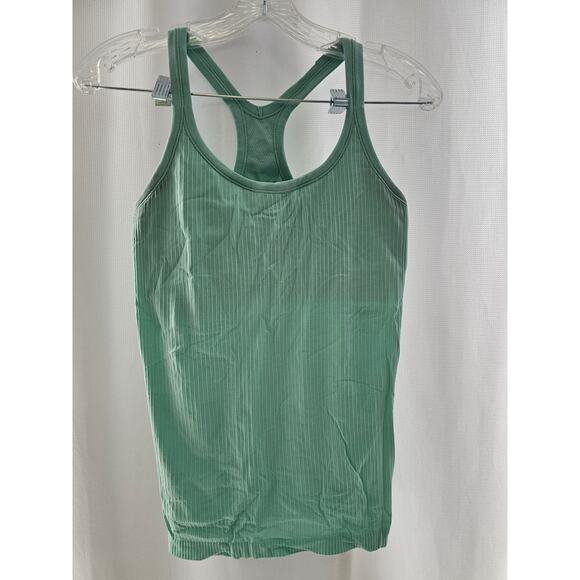Lululemon Ebb to Street Tank Top Wild Mint size 8 - Picture 2 of 9